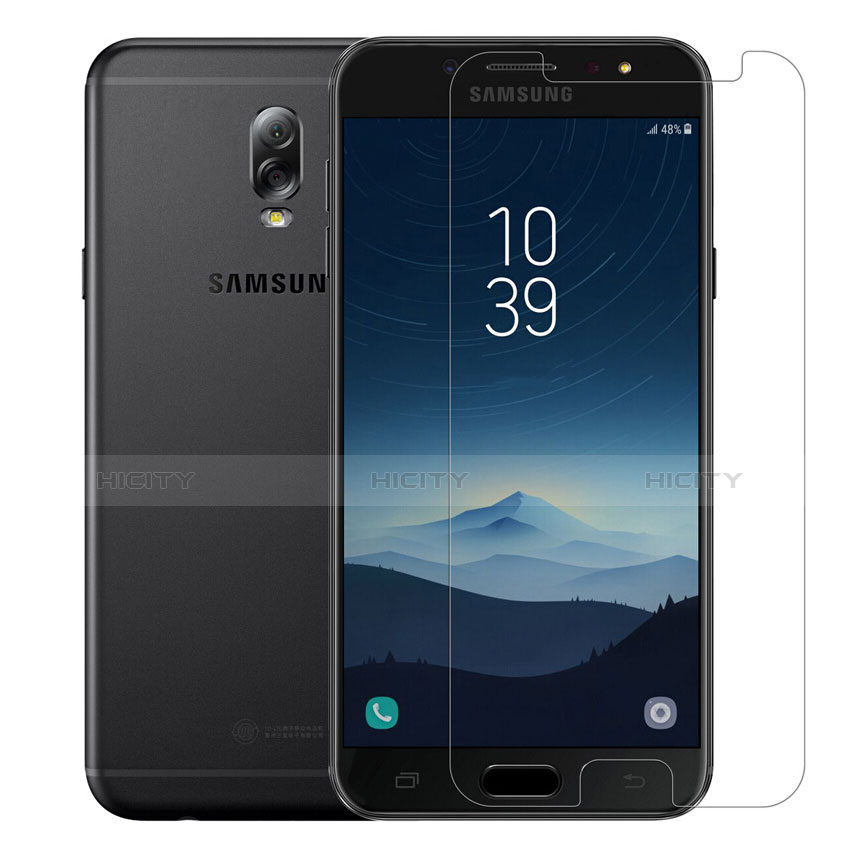 Film Protection Verre Trempe Protecteur d'Ecran T02 pour Samsung Galaxy C8 C710F Clair Plus