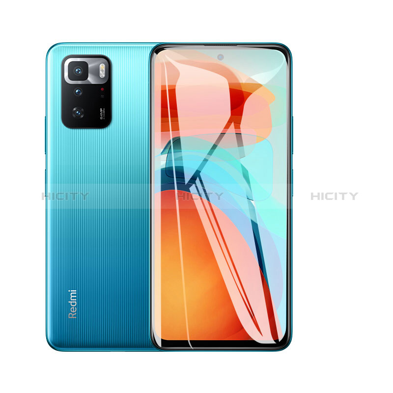 Film Protection Verre Trempe Protecteur d'Ecran T02 pour Xiaomi Redmi Note 10 Pro 5G Clair Plus