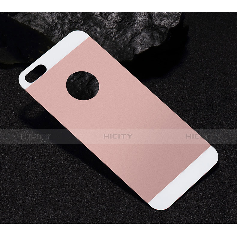 Film Verre Trempe Arriere Protecteur d'Ecran pour Apple iPhone 5S Or Rose Plus