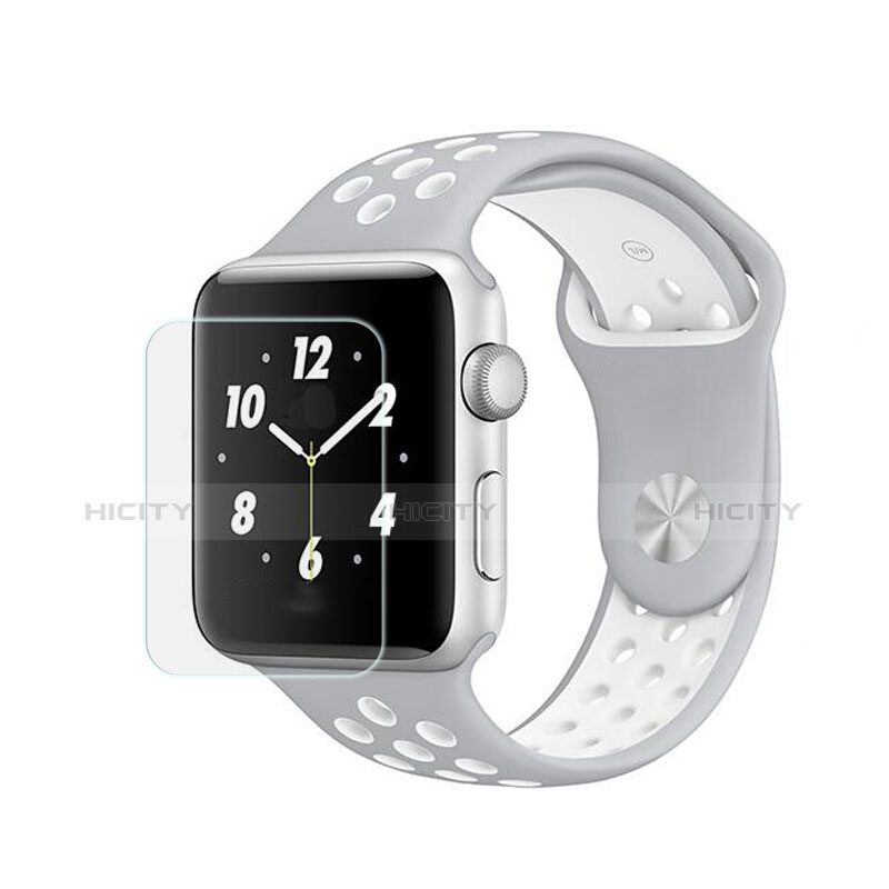 Film Verre Trempe Protecteur d'Ecran F06 pour Apple iWatch 2 42mm Clair Plus