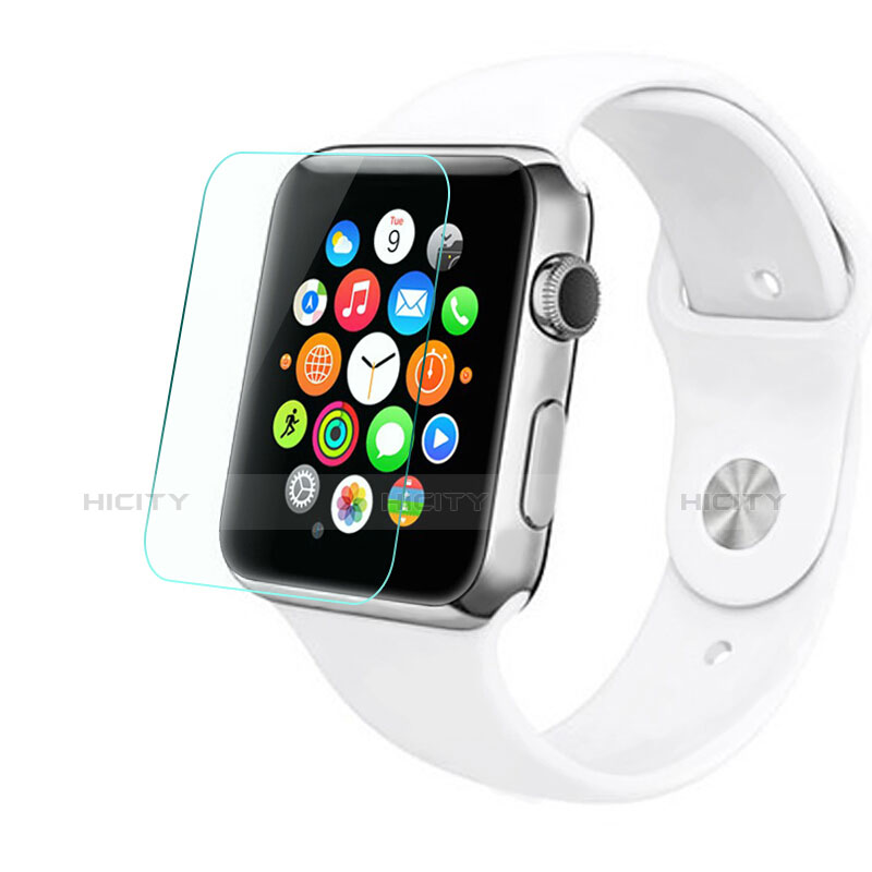 Film Verre Trempe Protecteur d'Ecran F08 pour Apple iWatch 2 42mm Clair Plus