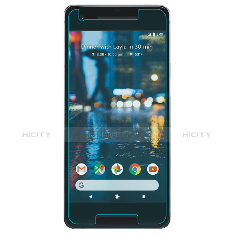 Film Verre Trempe Protecteur d'Ecran pour Google Pixel 2 Clair Plus