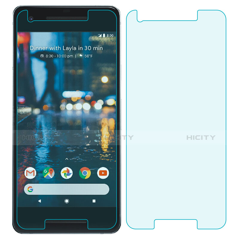 Film Verre Trempe Protecteur d'Ecran pour Google Pixel 2 Clair Plus