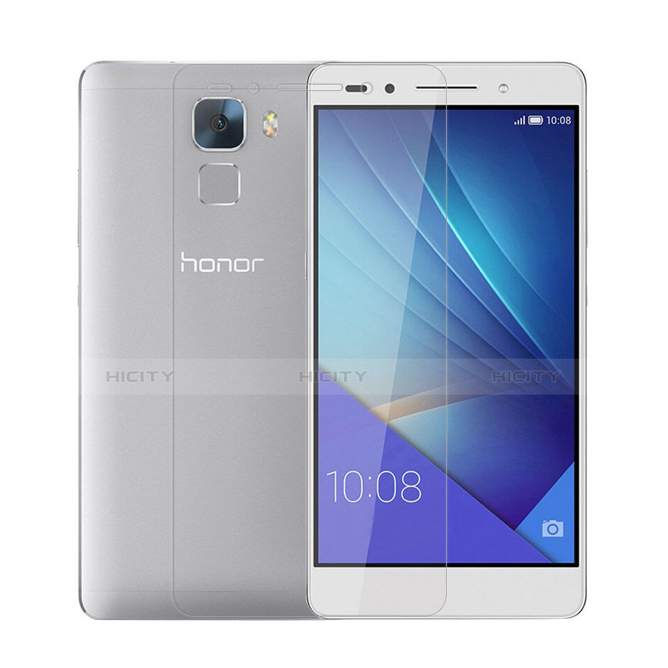 Film Verre Trempe Protecteur d'Ecran pour Huawei Honor 7 Dual SIM Clair Plus