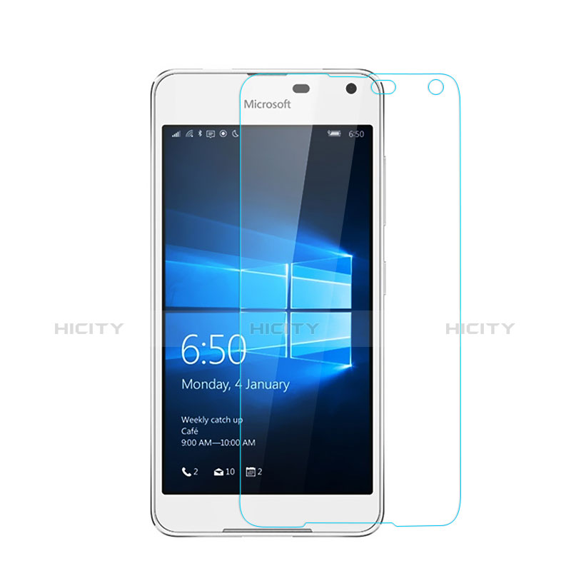 Film Verre Trempe Protecteur d'Ecran pour Microsoft Lumia 650 Clair Plus