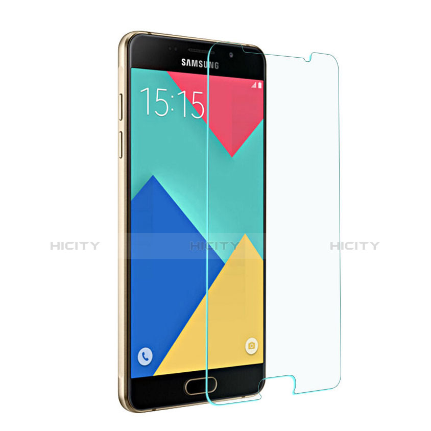 Film Verre Trempe Protecteur d'Ecran pour Samsung Galaxy A7 (2016) A7100 Clair Plus