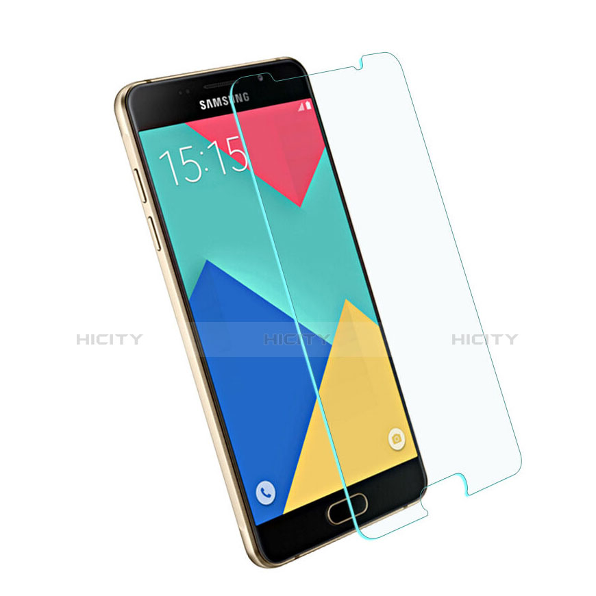 Film Verre Trempe Protecteur d'Ecran pour Samsung Galaxy A7 (2016) A7100 Clair Plus