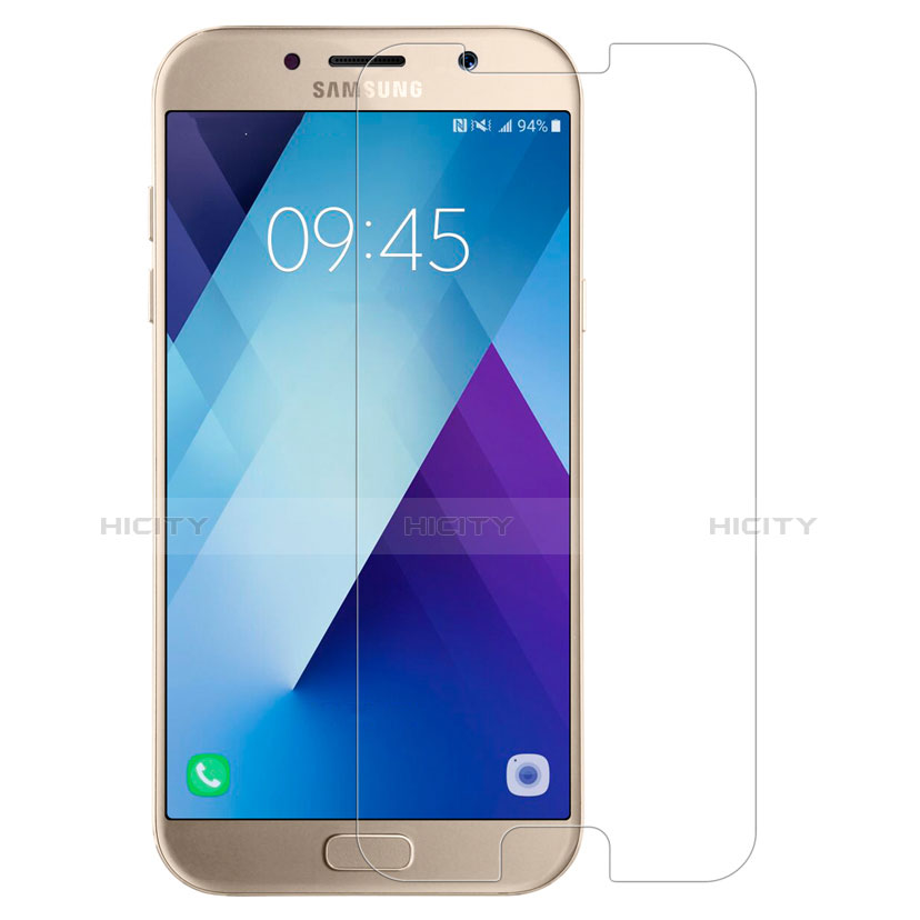 Film Verre Trempe Protecteur d'Ecran pour Samsung Galaxy A7 (2017) A720F Clair Plus