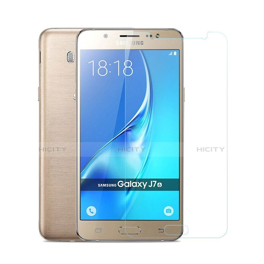 Film Verre Trempe Protecteur d'Ecran pour Samsung Galaxy J7 (2016) J710F J710FN Clair Plus