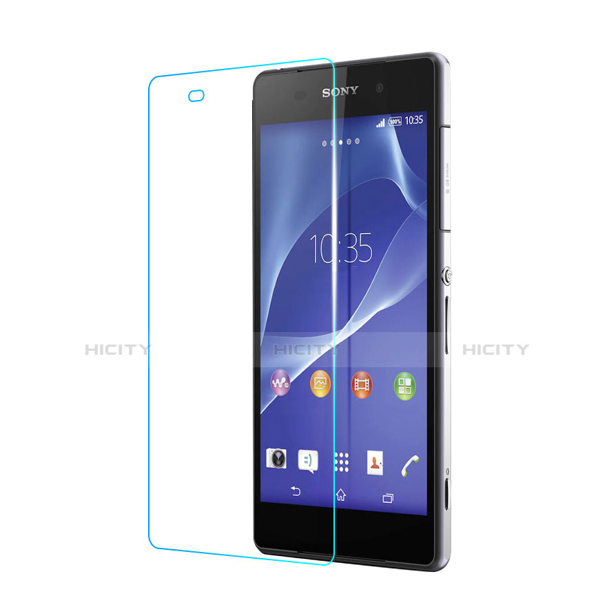 Film Verre Trempe Protecteur d'Ecran pour Sony Xperia Z2 Clair Plus