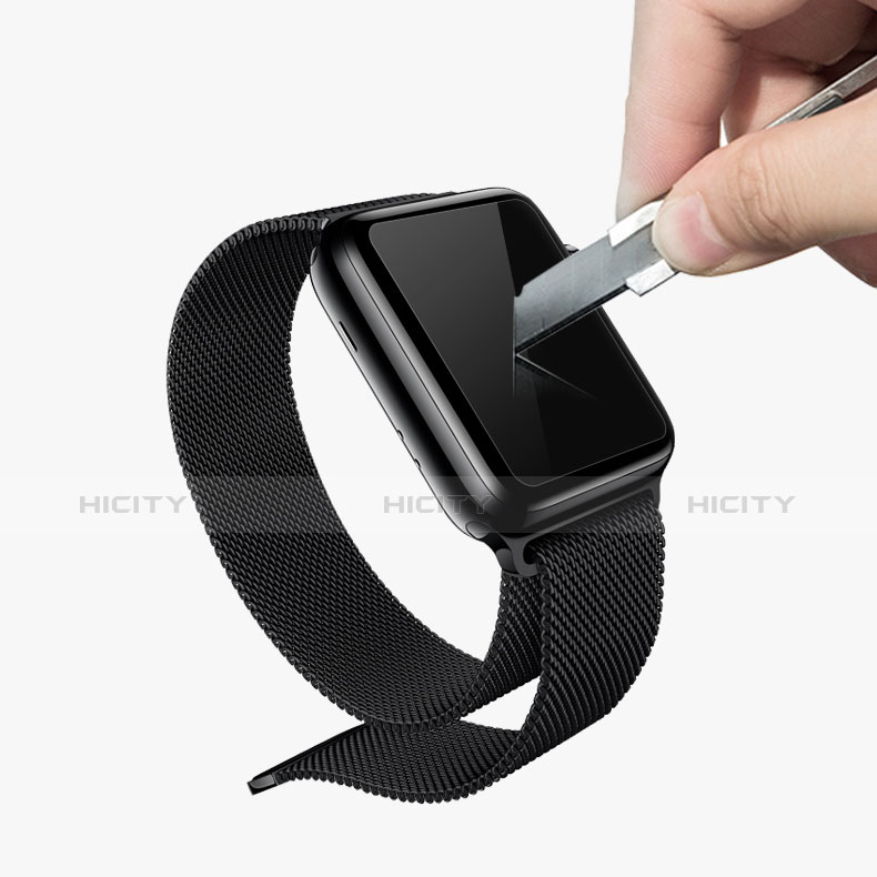 Film Verre Trempe Protecteur d'Ecran T01 pour Apple iWatch 2 42mm Clair Plus