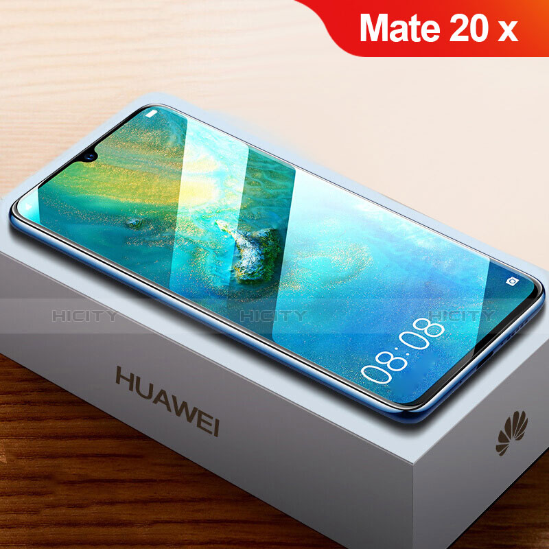 Film Verre Trempe Protecteur d'Ecran T01 pour Huawei Mate 20 X Clair Plus