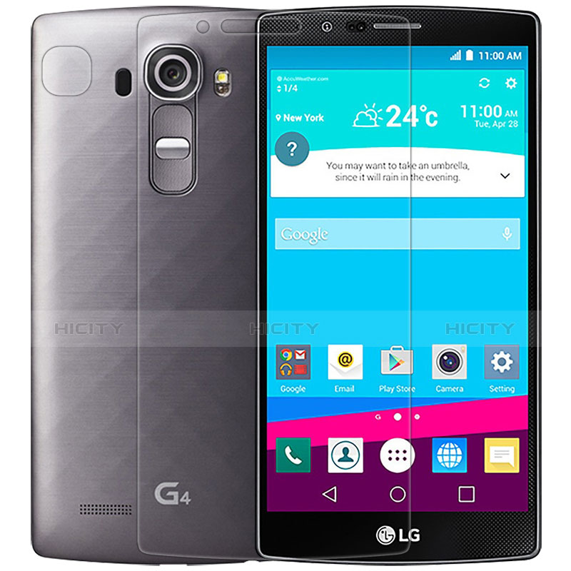 Film Verre Trempe Protecteur d'Ecran T01 pour LG G4 Clair Plus