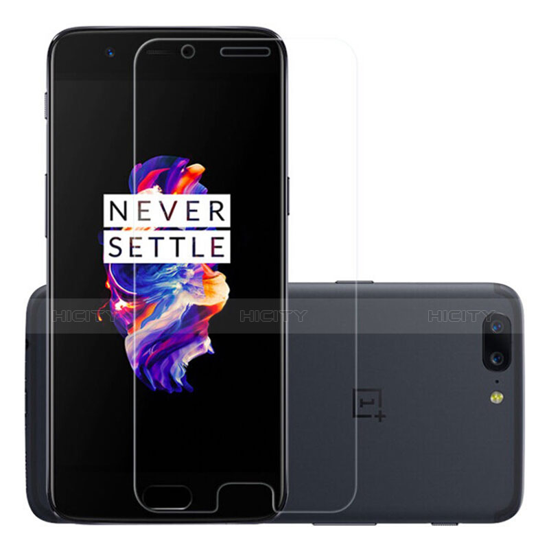 Film Verre Trempe Protecteur d'Ecran T01 pour OnePlus 5 Clair Plus