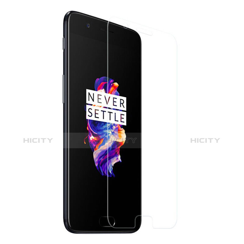 Film Verre Trempe Protecteur d'Ecran T01 pour OnePlus 5 Clair Plus