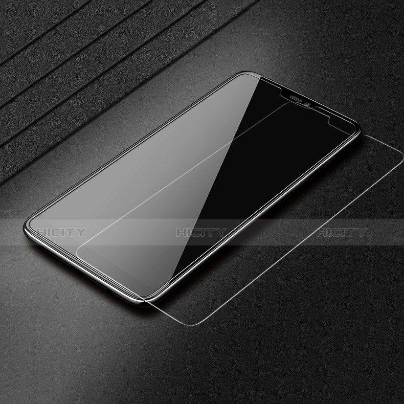 Film Verre Trempe Protecteur d'Ecran T01 pour OnePlus 6 Clair Plus