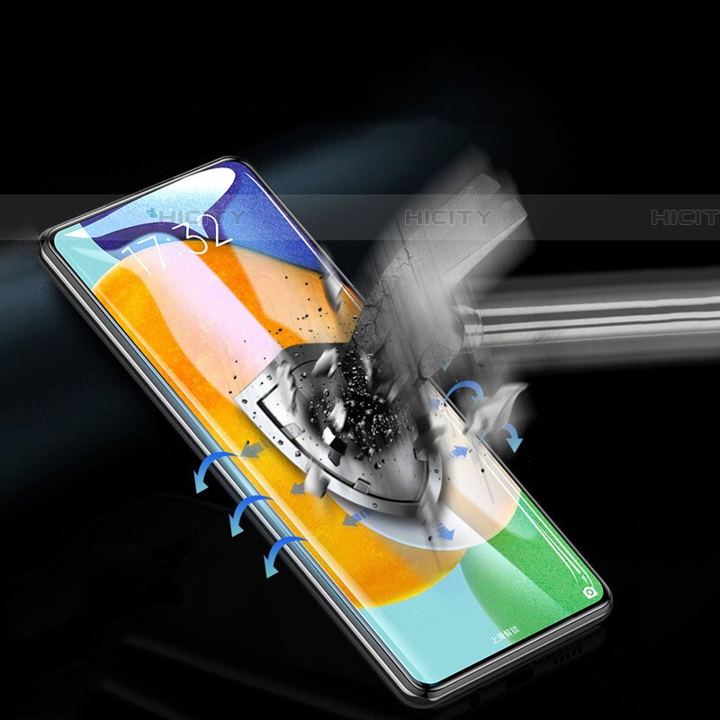Film Verre Trempe Protecteur d'Ecran T01 pour Samsung Galaxy F52 5G Clair Plus