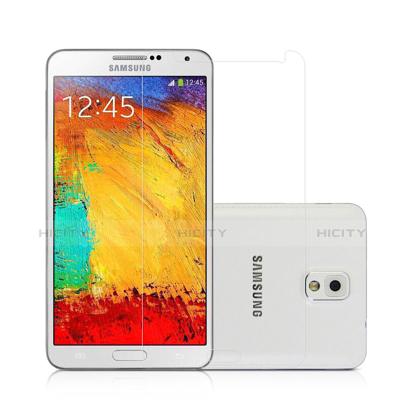 Film Verre Trempe Protecteur d'Ecran T01 pour Samsung Galaxy Note 3 N9000 Clair Plus