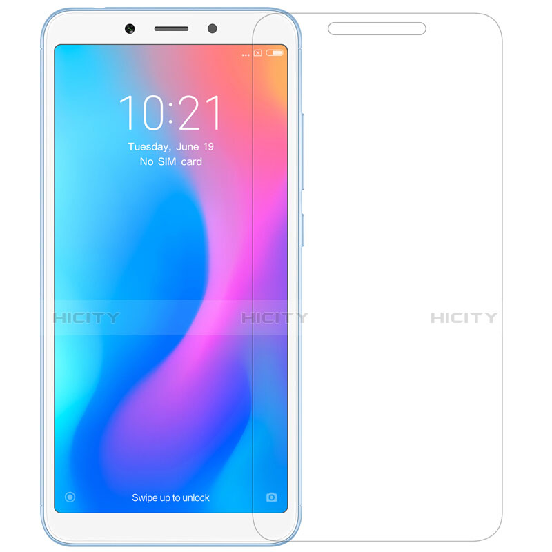 Film Verre Trempe Protecteur d'Ecran T01 pour Xiaomi Redmi 6A Clair Plus