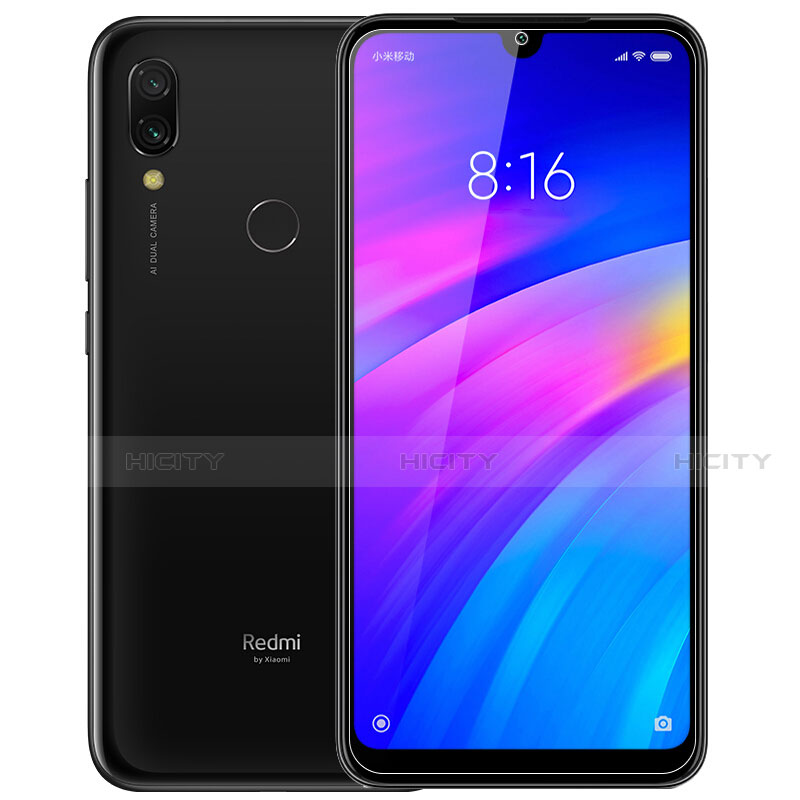 Film Verre Trempe Protecteur d'Ecran T01 pour Xiaomi Redmi 7 Clair Plus