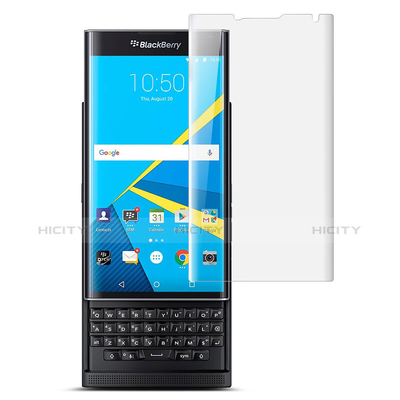 Film Verre Trempe Protecteur d'Ecran T02 pour Blackberry Priv Clair Plus