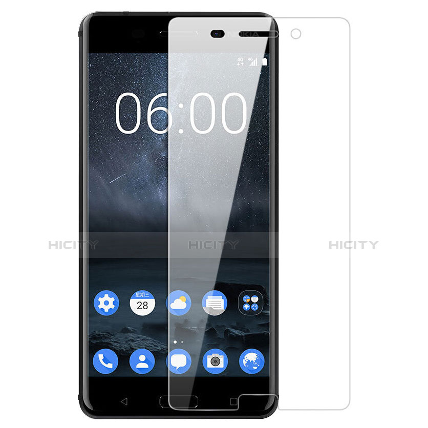 Film Verre Trempe Protecteur d'Ecran T02 pour Nokia 6 Clair Plus