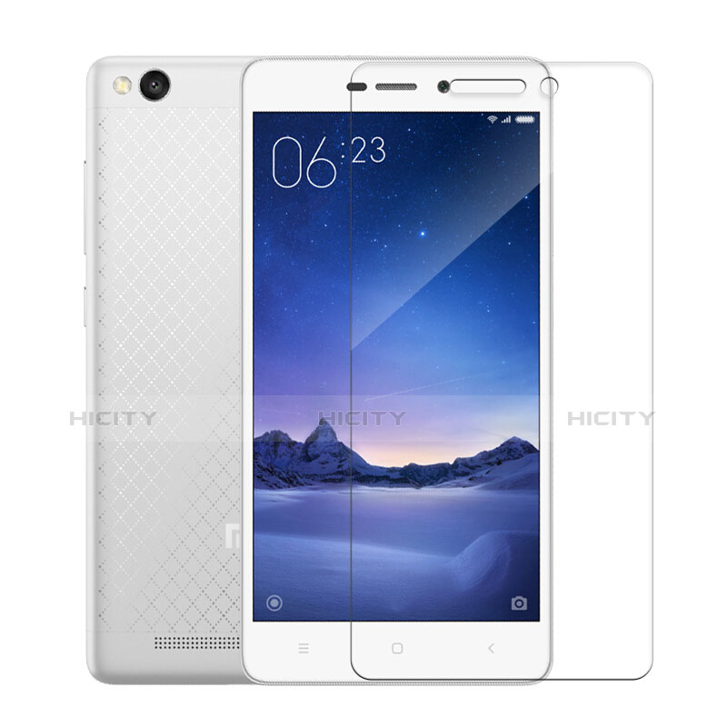 Film Verre Trempe Protecteur d'Ecran T02 pour Xiaomi Redmi 3 Pro Clair Plus