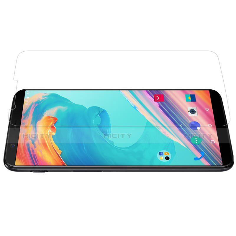 Film Verre Trempe Protecteur d'Ecran T03 pour OnePlus 5T A5010 Clair Plus