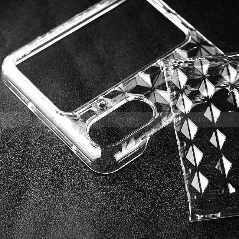 Housse Antichocs Rigide Transparente Crystal T01 pour Oppo Find N2 Flip 5G Clair Plus