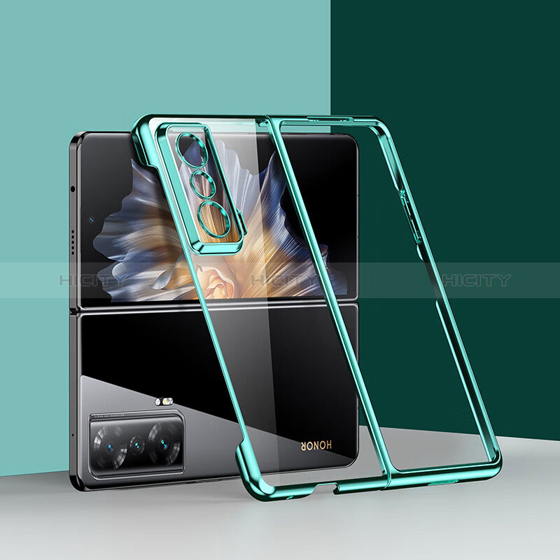 Housse Antichocs Rigide Transparente Crystal ZL1 pour Huawei Honor Magic Vs 5G Vert Plus