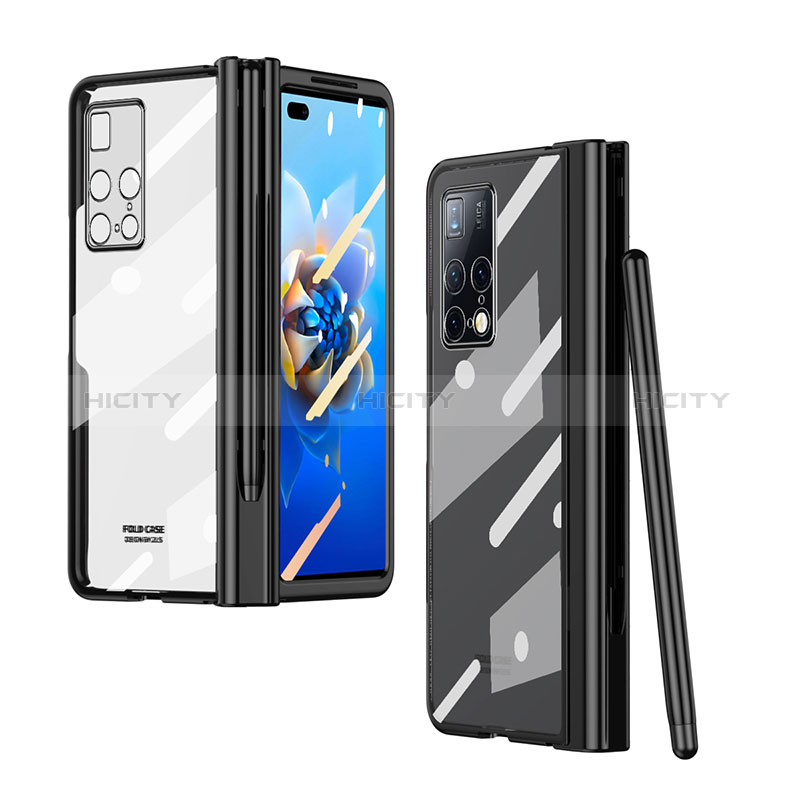 Housse Antichocs Rigide Transparente Crystal ZL2 pour Huawei Mate X2 Noir Plus