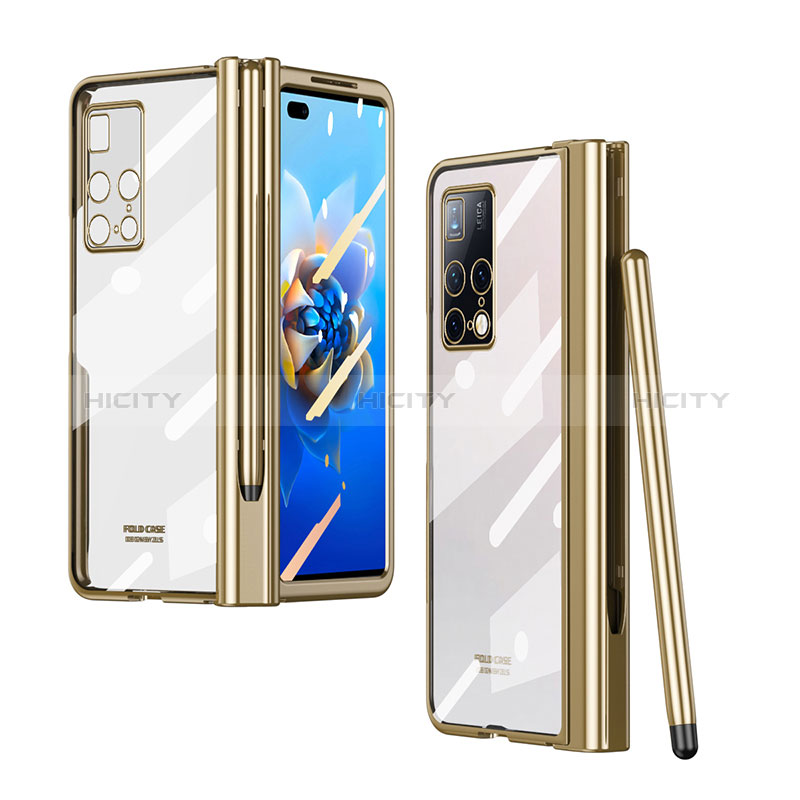 Housse Antichocs Rigide Transparente Crystal ZL2 pour Huawei Mate X2 Or Plus