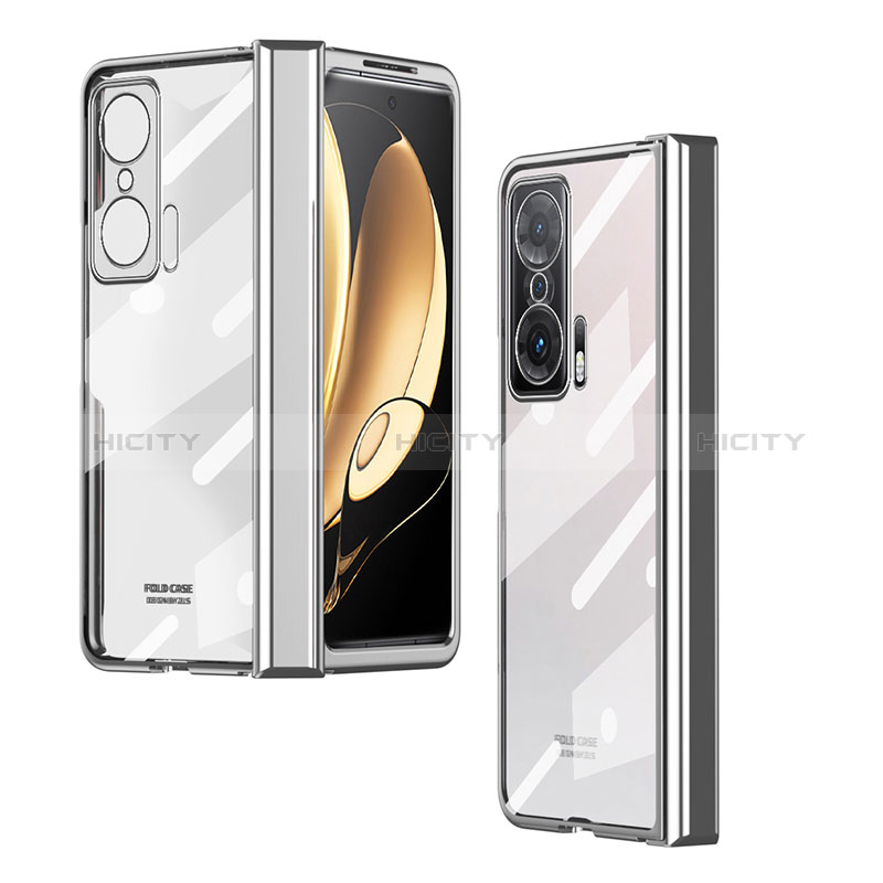 Housse Antichocs Rigide Transparente Crystal ZL3 pour Huawei Honor Magic V 5G Argent Plus