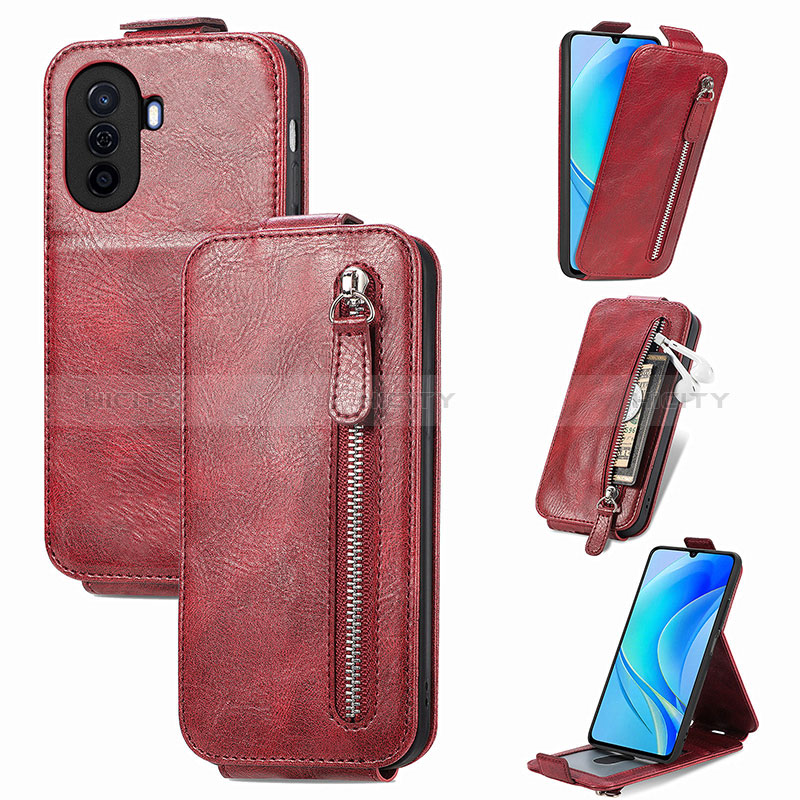 Housse Clapet Portefeuille Cuir pour Huawei Nova Y71 Plus