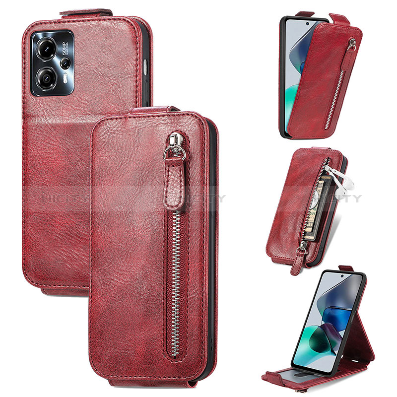 Housse Clapet Portefeuille Cuir pour Motorola Moto G23 Plus