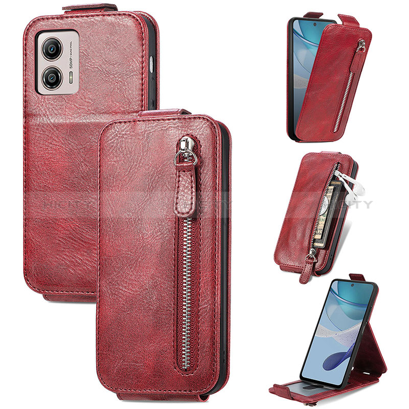 Housse Clapet Portefeuille Cuir pour Motorola Moto G53y 5G Plus