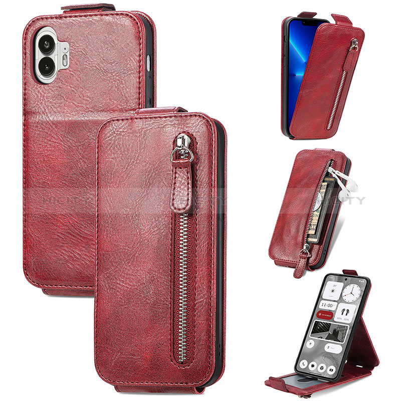 Housse Clapet Portefeuille Cuir pour Nothing Phone 2 Plus