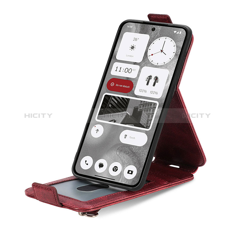 Housse Clapet Portefeuille Cuir pour Nothing Phone 2 Plus