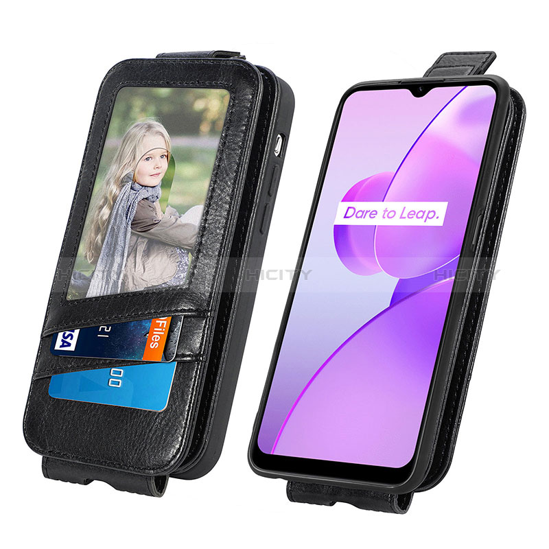 Housse Clapet Portefeuille Cuir pour Realme C31 Plus