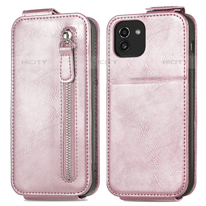 Housse Clapet Portefeuille Cuir pour Samsung Galaxy A03 Plus