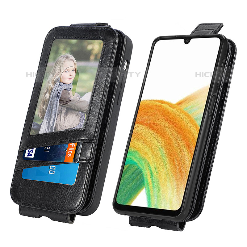 Housse Clapet Portefeuille Cuir pour Samsung Galaxy A03 Plus