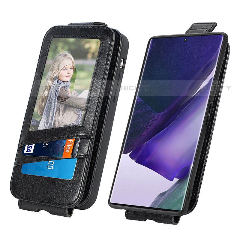 Housse Clapet Portefeuille Cuir pour Samsung Galaxy S21 Ultra 5G Plus