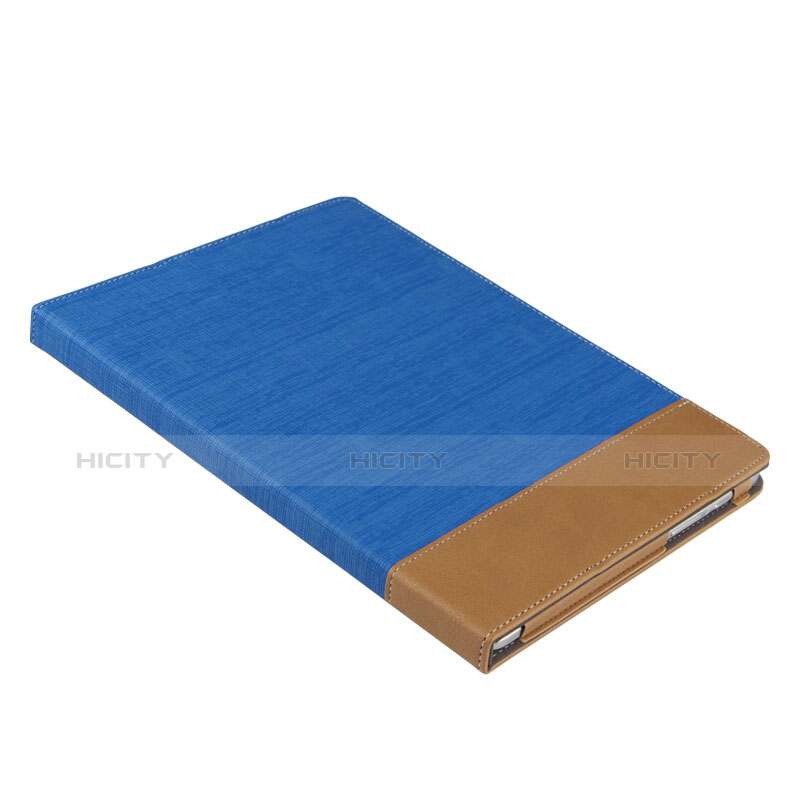 Housse Clapet Portefeuille Livre Cuir L03 pour Huawei MediaPad M2 10.0 M2-A01 M2-A01W M2-A01L Bleu Plus