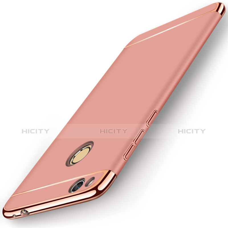 Housse Contour Luxe Metal et Plastique pour Huawei GR3 (2017) Or Rose Plus