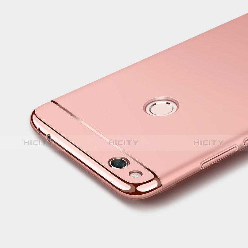 Housse Contour Luxe Metal et Plastique pour Huawei GR3 (2017) Or Rose Plus