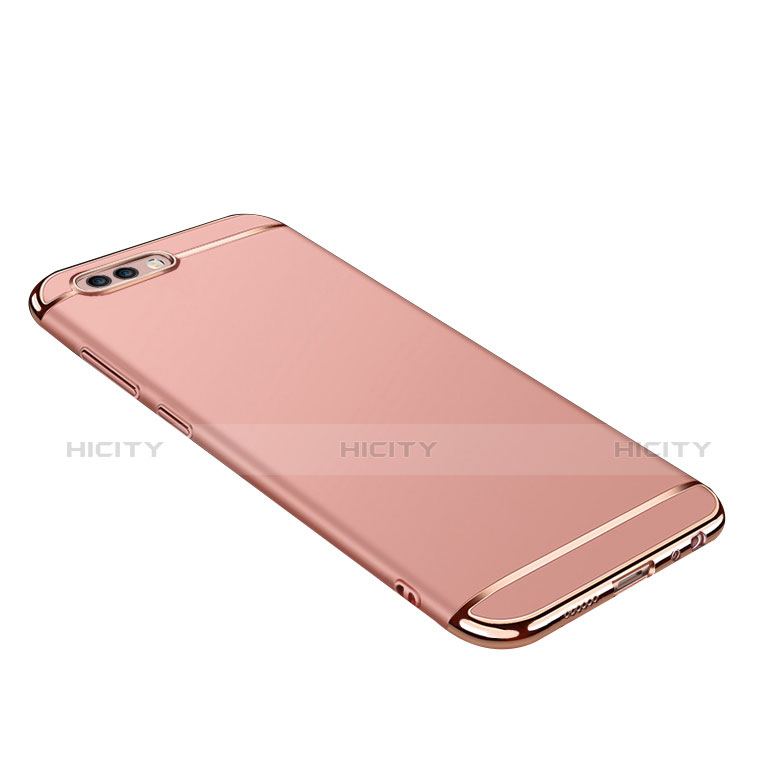 Housse Contour Luxe Metal et Plastique pour Huawei Honor 10 Or Rose Plus