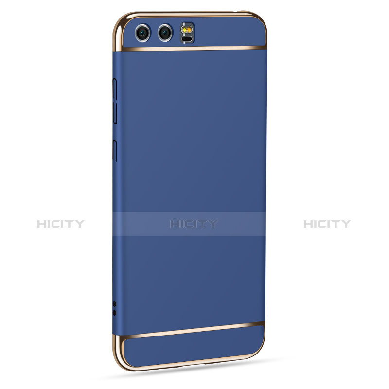 Housse Contour Luxe Metal et Plastique pour Huawei Honor 9 Bleu Plus