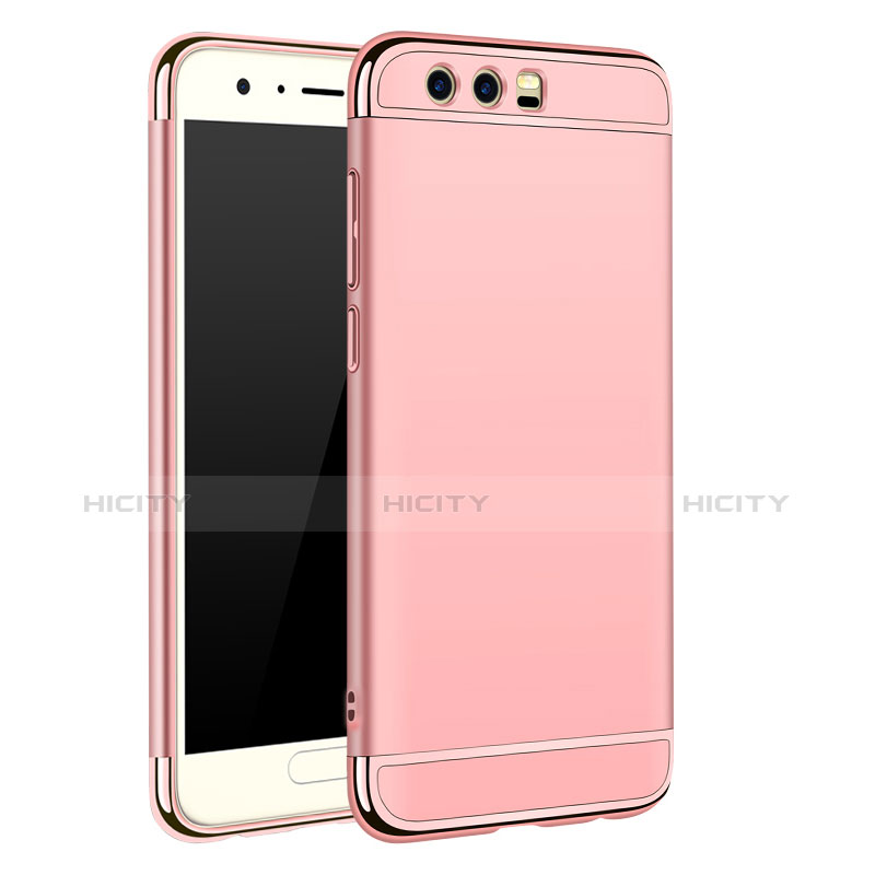 Housse Contour Luxe Metal et Plastique pour Huawei Honor 9 Or Rose Plus