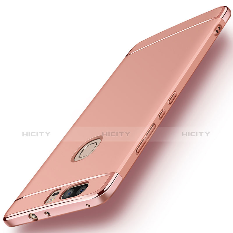 Housse Contour Luxe Metal et Plastique pour Huawei Honor V8 Or Rose Plus