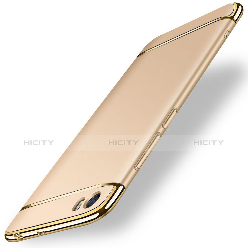 Housse Contour Luxe Metal et Plastique pour Xiaomi Mi 5 Or Plus